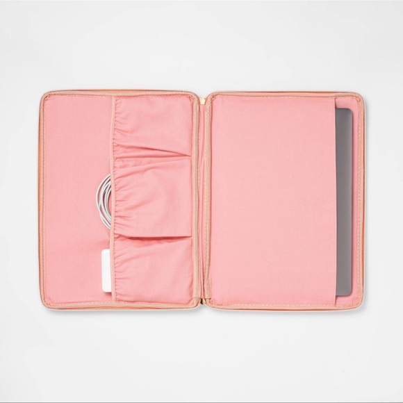 Threshold pink tech pouch with gold hardware - Picture 8 of 11